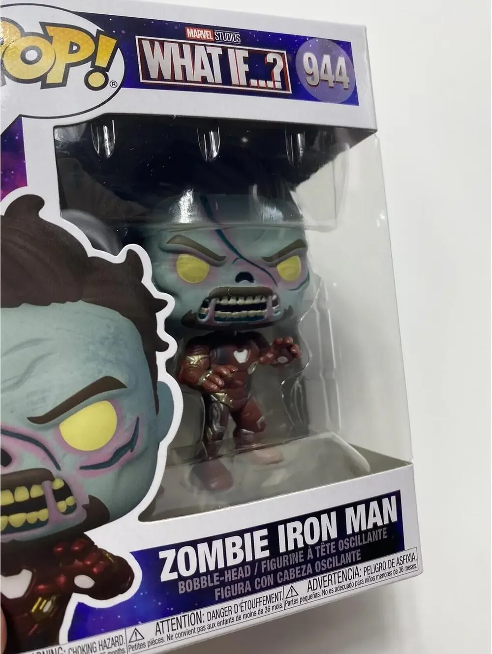Funko Pop!  What If?  Marvel Disney+ ZOMBIE IRON MAN #944